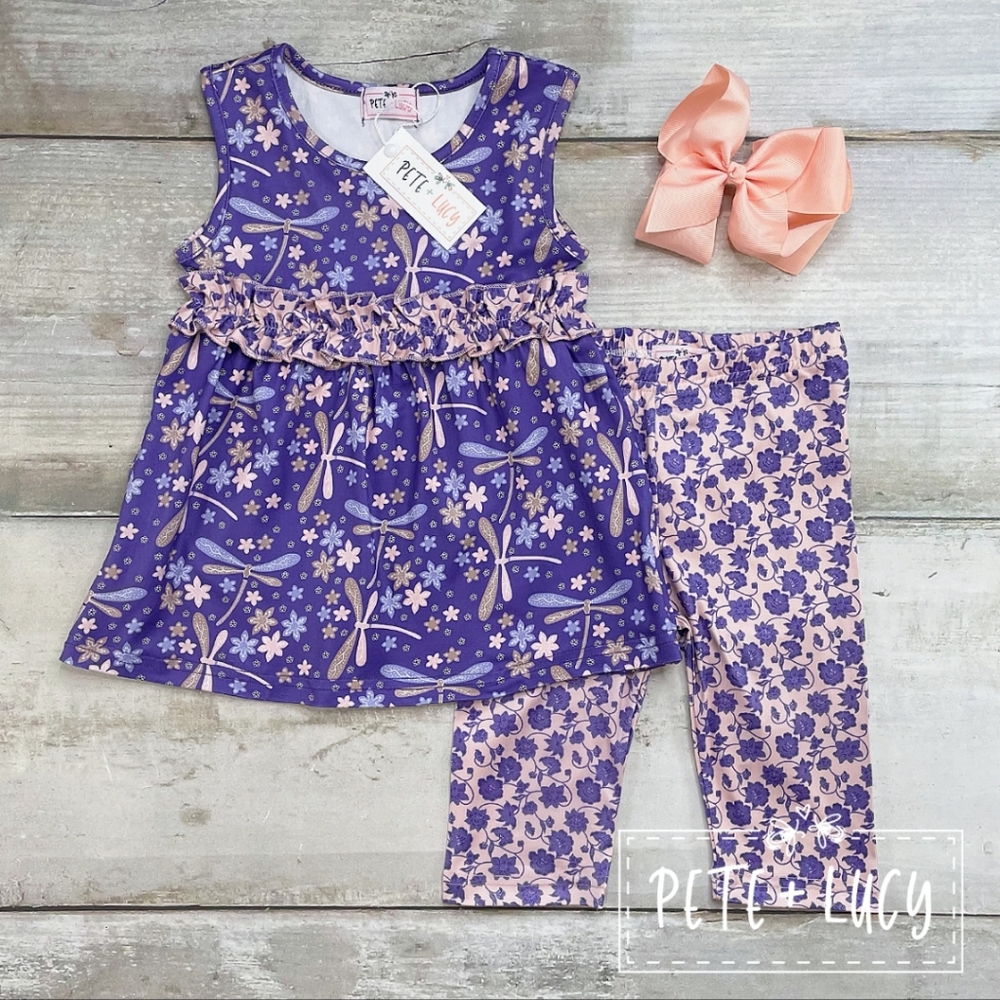 Pete + Lucy Capri set